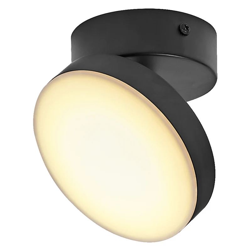 Lámpara de techo OSRAM DECOR Spot Moon, negra, 1 foco, 5,5 W
