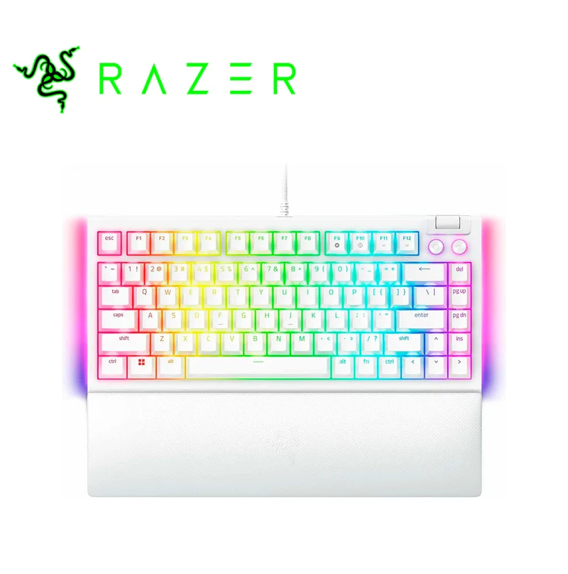 Teclado RGB Blackwidow V4 USB Blanco RZ03-05001700-R3M1 Marca: Razer