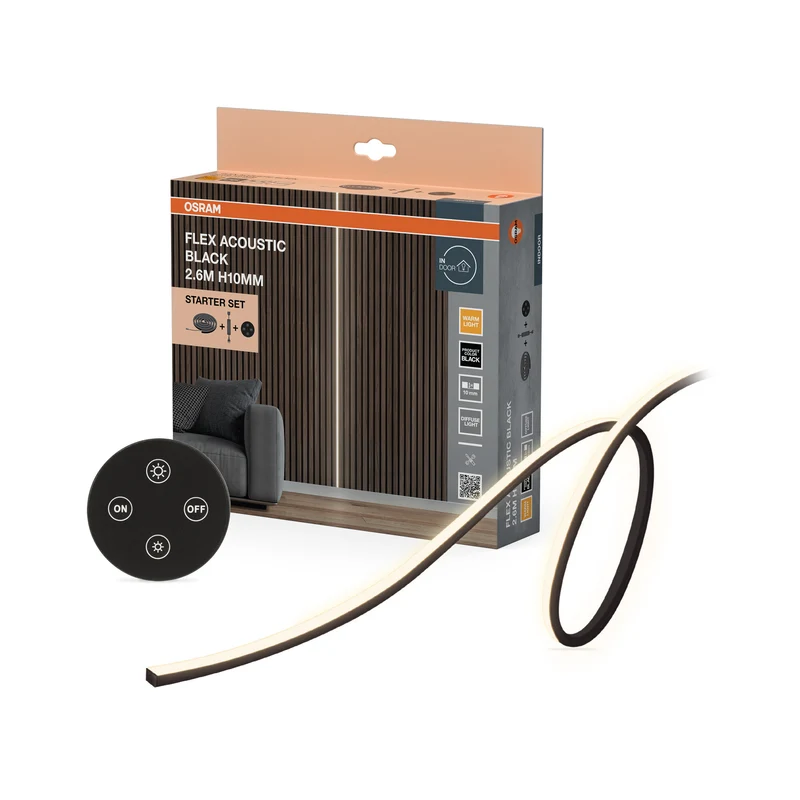 Kit de inicio OSRAM Flex Acoustic Black H10 mm 830