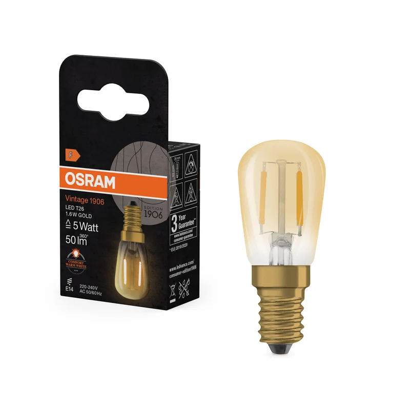 OSRAM Vintage 1906® LED Formas especiales 1.6W 824 Oro E14