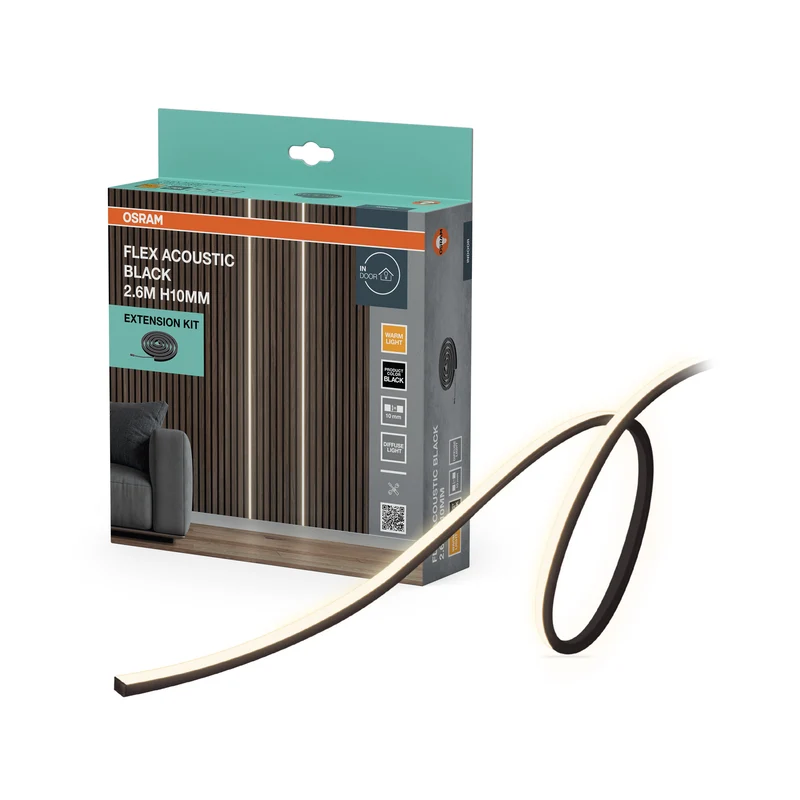 Juego de extensión OSRAM Flex Acoustic Black H10 mm 830