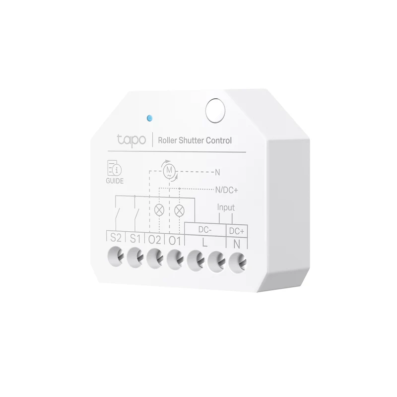 Tapo S112 - Relé Doble Inteligente, Control de Persianas Motorizadas, Control de Iluminación, Horarios, Control por Voz