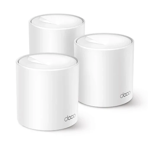 Deco X1500 (Pack de 3) | Sistema Wi-Fi 6 de Malla (Mesh) AX1500