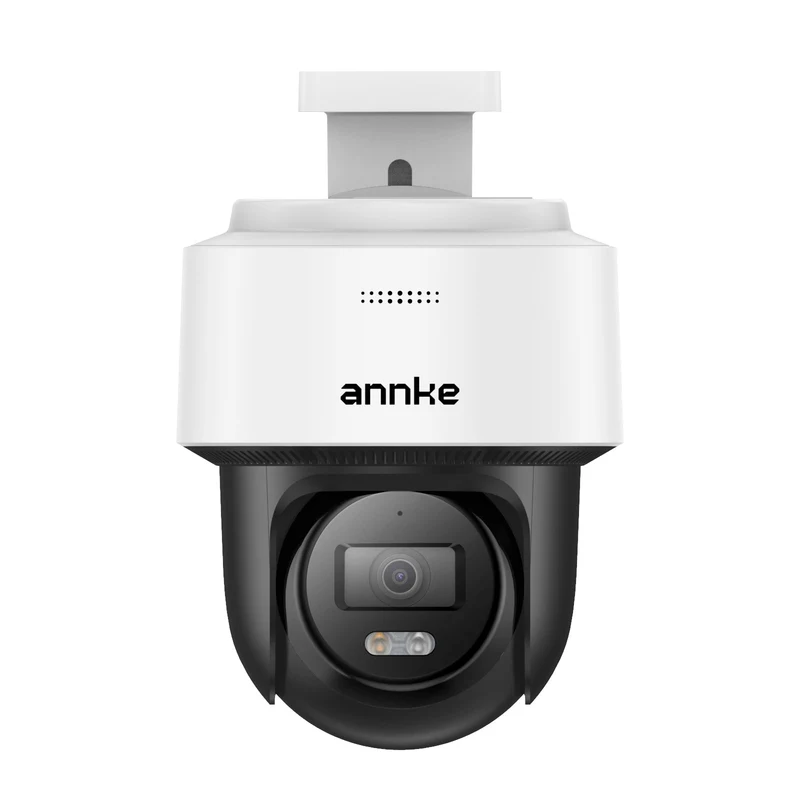 CPT800 - Cámara de vigilancia Mini PT Speed Dome PoE exterior de 4K, visión nocturna con luz dual inteligente, giro de 345° e inclinación de 80°, detección humana y seguimiento automático Lite, audio bidireccional, resolución de 3842x2160@20fps