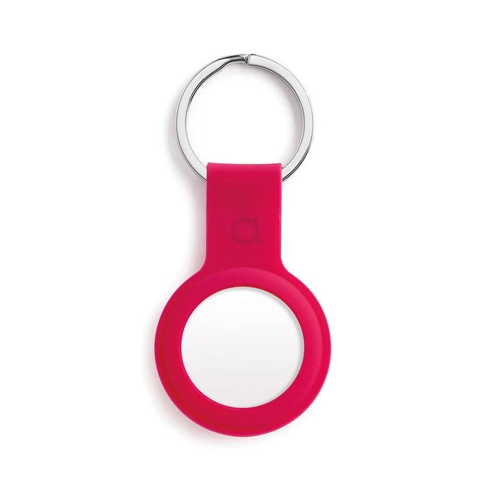 Llavero para AirTag de INTECAT - Rojo cereza