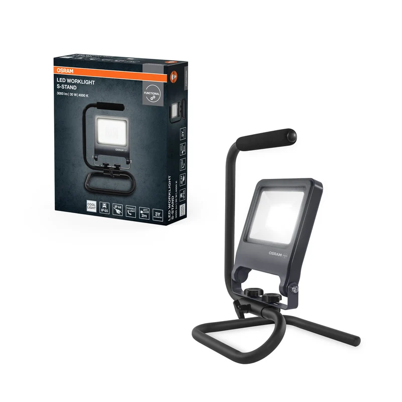 OSRAM WORKLIGHTS S-STAND Foco de construcción 30 W/4000 K