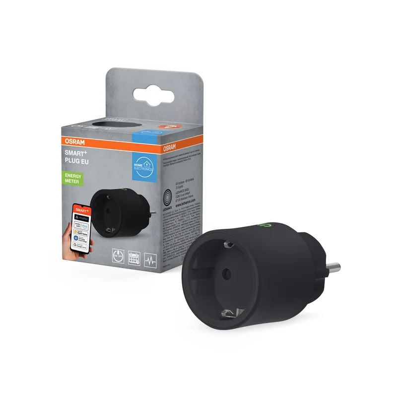 Enchufe inteligente para interior OSRAM Matter SMART+ Plug, negro