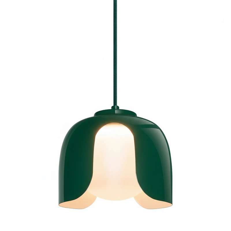 Lámpara colgante OSRAM DECOR Corolle E27 Verde