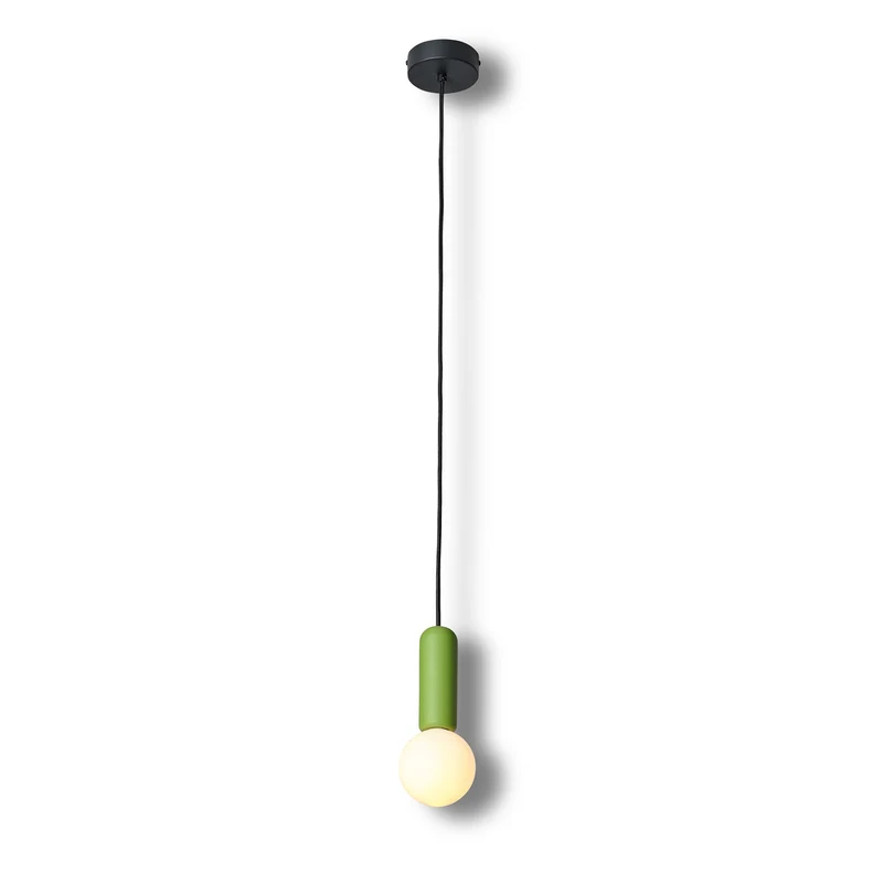Lámpara colgante OSRAM DECOR Concrete Mic 1xG9 Verde