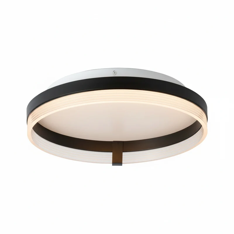 Lámpara de techo circular OSRAM DECOR 400 25W CLICKCCT Negra