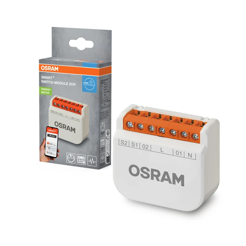 Módulo de conmutación OSRAM Wifi SMART+ / actuador de conmutación de 2 canales