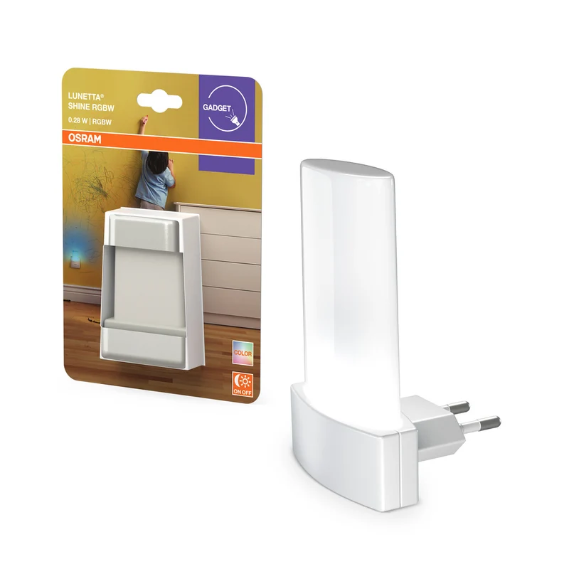 Luz nocturna blanca OSRAM LUNETTA® Shine RGB, 0,28 W,