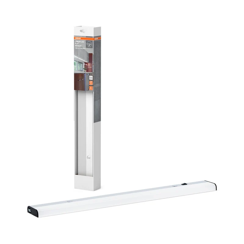 Lámpara OSRAM LinearLED Flat® con sensor, 12 W, blanco frío, 4000 K
