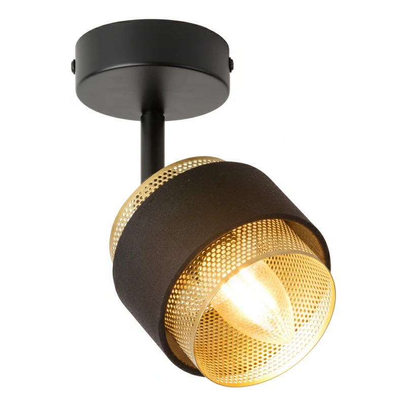Lámpara de techo OSRAM DECOR Spot Hornet 1x2,8W, E14, 250lm, 2700K, negra