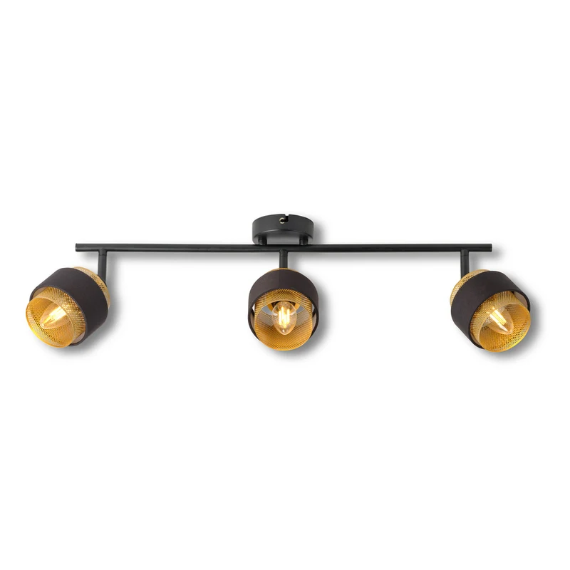 Lámpara de techo OSRAM DECOR Spot Hornet 3x2,8W, E14, 250lm, 2700K, negra