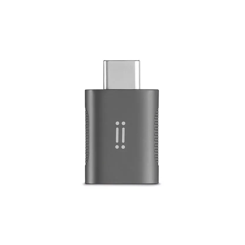 Adaptador de USB-C a USB-A de INTECAT - Gris