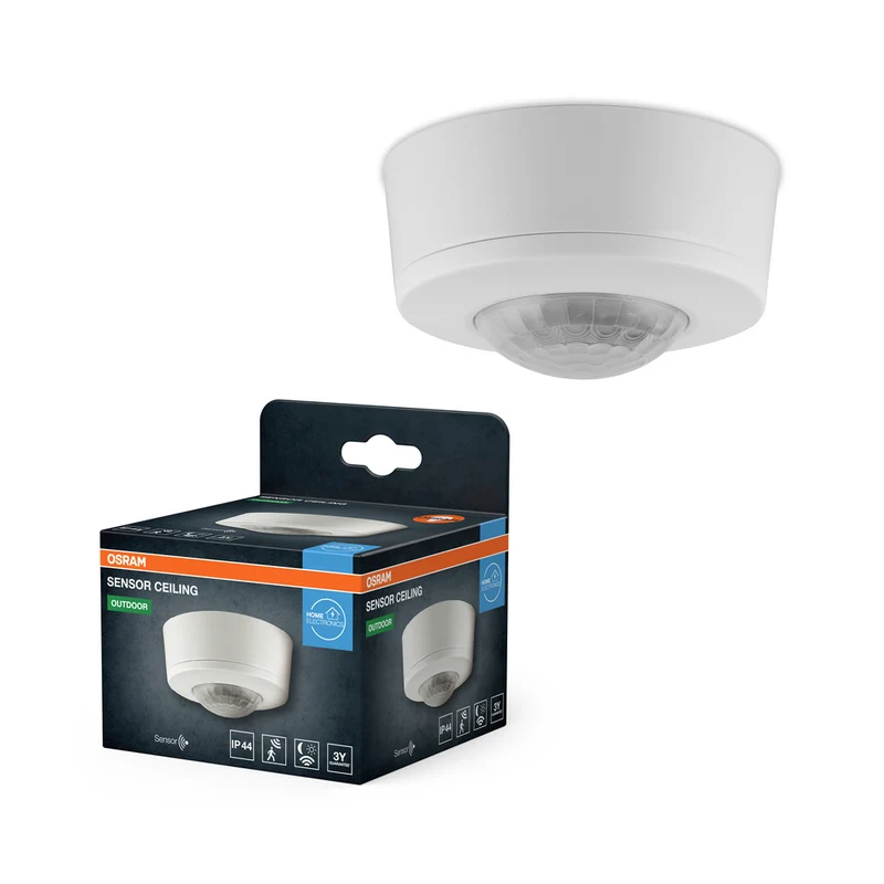 Sensor de movimiento y luz OSRAM para techo de 360 ​​grados IP44