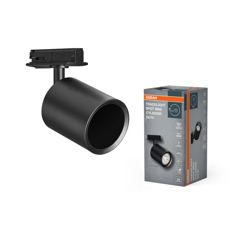 Sistema de iluminación de riel OSRAM TRACKLIGHT mini luz, negro