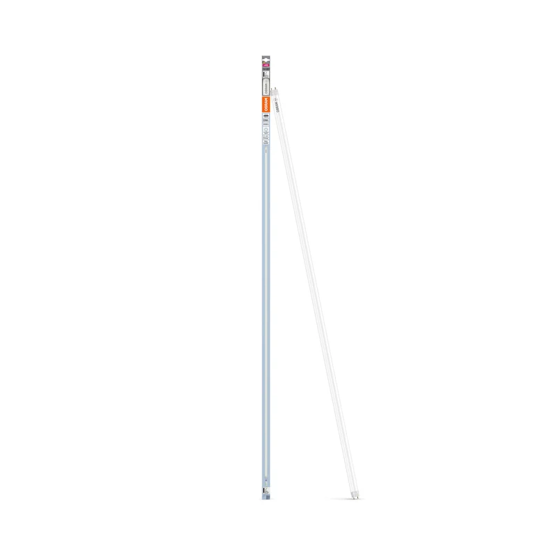 OSRAM LED TUBE T8 EM en tubo, con casquillos a ambos extremos, tubo LED, cristal sin plomo, mate, 18,3 W, (antes 58 W), 2200 lm, blanco frío, 4000 K, 30 000 h, CRI 80