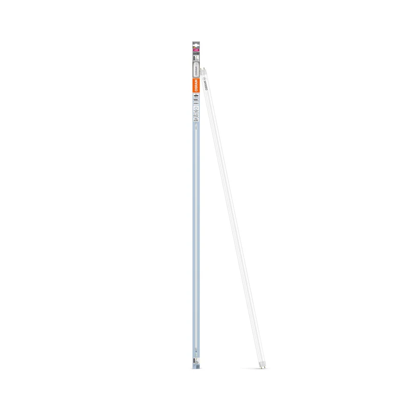 Tubo LED OSRAM T8 EM, con casquillos a ambos extremos, tubo LED, cristal sin plomo, mate, 15 W, (antes 36 W), 1800 lm, blanco frío, 4000 K, 30 000 h, CRI 80