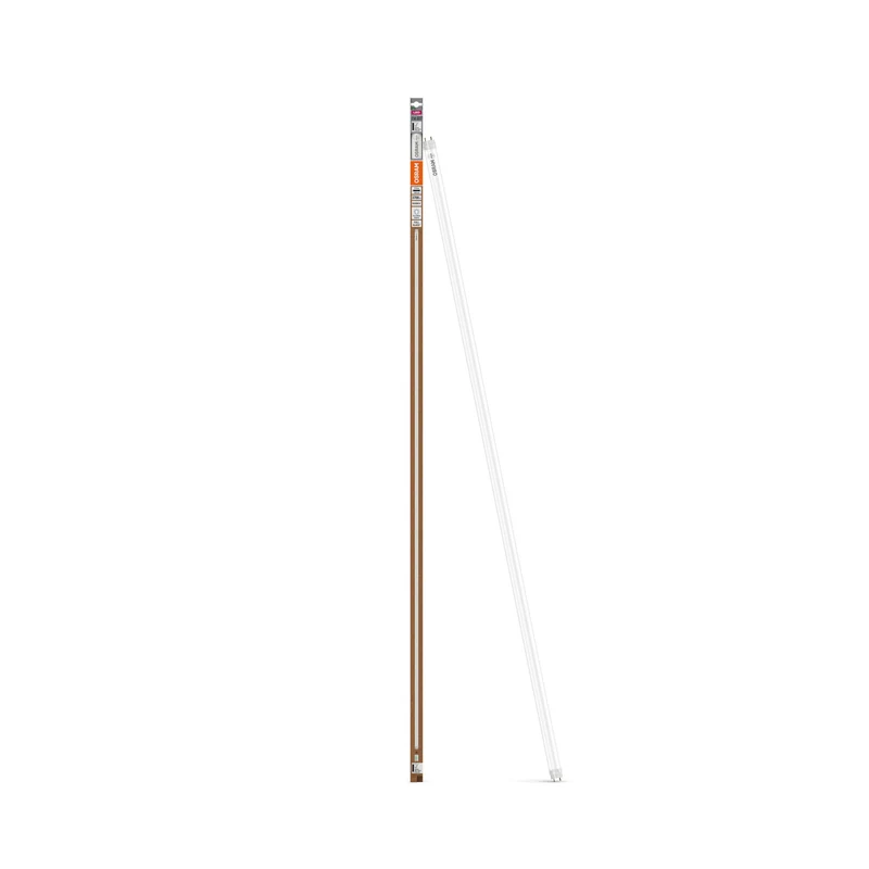 OSRAM LED TUBE T8 EM, CLASE DE EFICIENCIA ENERGÉTICA A, en forma de barra, tubo LED, vidrio recubierto, mate, 17,6 W, (antes 58 W), 3700 lm, blanco frío, 4000 K, clase de eficiencia energética: A