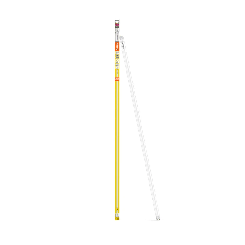OSRAM LED TUBE T8 EM ULTRA OUTPUT en tubo, con casquillos a ambos extremos, tubo LED, cristal sin plomo, mate, 2 W, (antes 36 W), 2160 lm, blanco cálido, 3000 K, 30 000 h, CRI 80