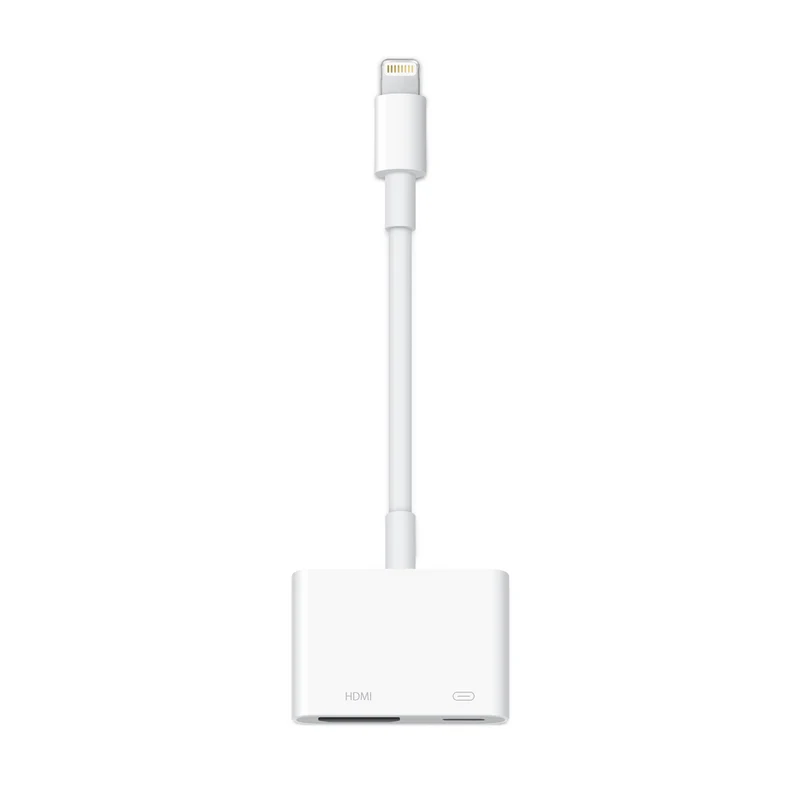 Adaptador de conector Lightning a AV digital