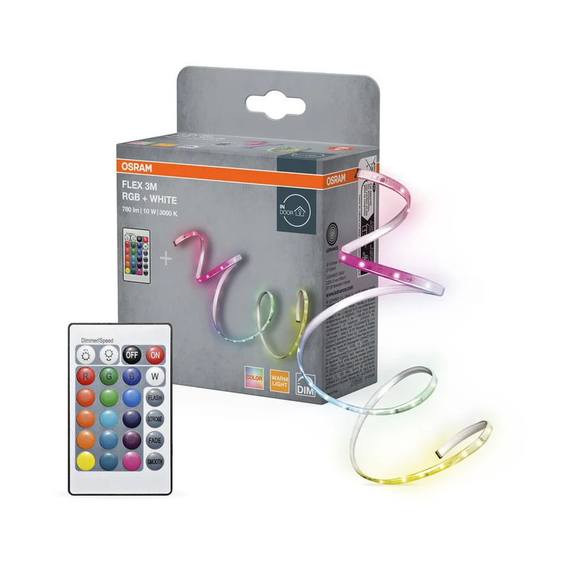 Tira LED OSRAM FLEX 3M RC, blanca, 9 W, 600 lm