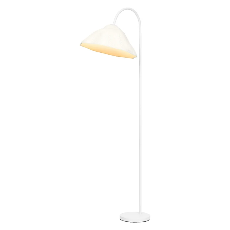 Lámpara de pie OSRAM DECOR Decor Lotus Leaf blanca, E27, regulable