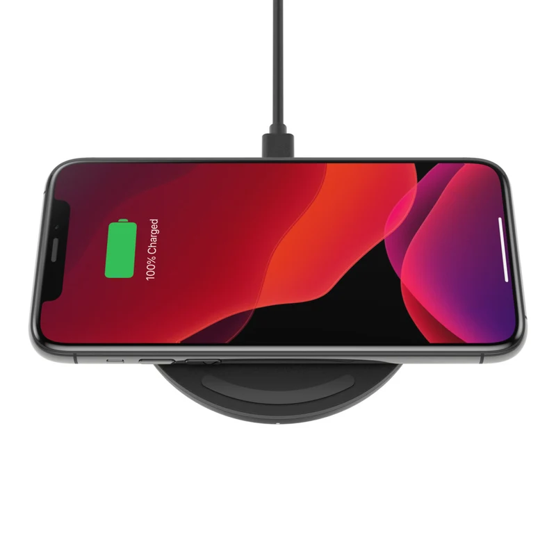 Base de carga inalámbrica BOOST↑CHARGE™ + cargador de pared + cable de Belkin - Negro