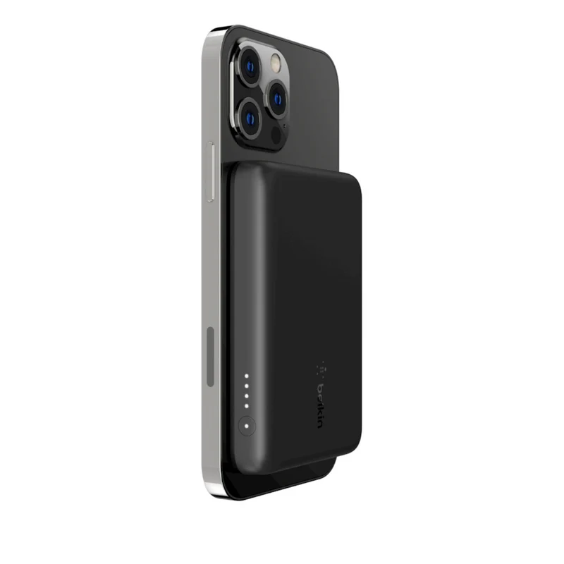 Batería externa inalámbrica y magnética 2.500 mAh BoostCharge de Belkin - Negro