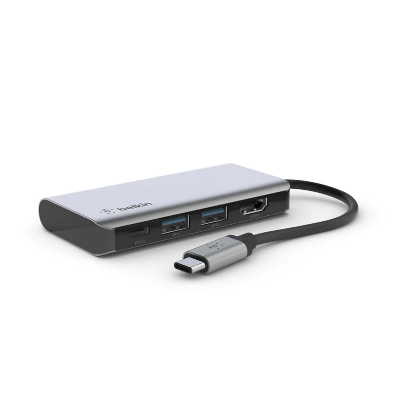 Adaptador multipuerto USB-C 4 en 1 de Belkin