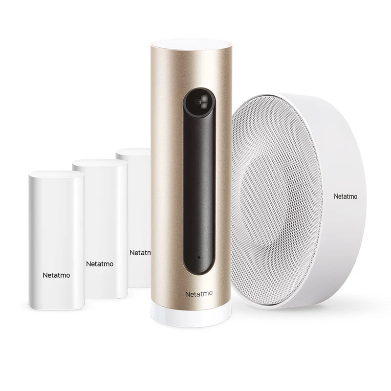 Sistema de alarma con vídeo inteligente de Netatmo