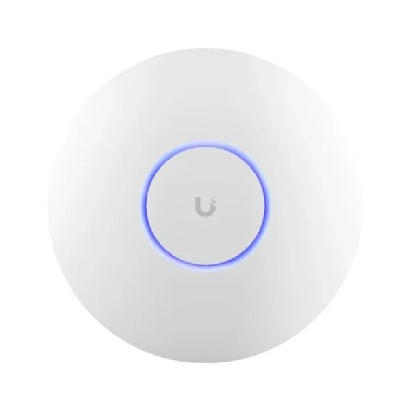 WiFi Ubiquiti Indoor WiFi7 Tri Radio con soporte de 6GHz 688Mbps en 2.4GHz, 2882 Mbps en 5GHz, 5765 Mbps en 6GHz, 300+ clientes concurrentes