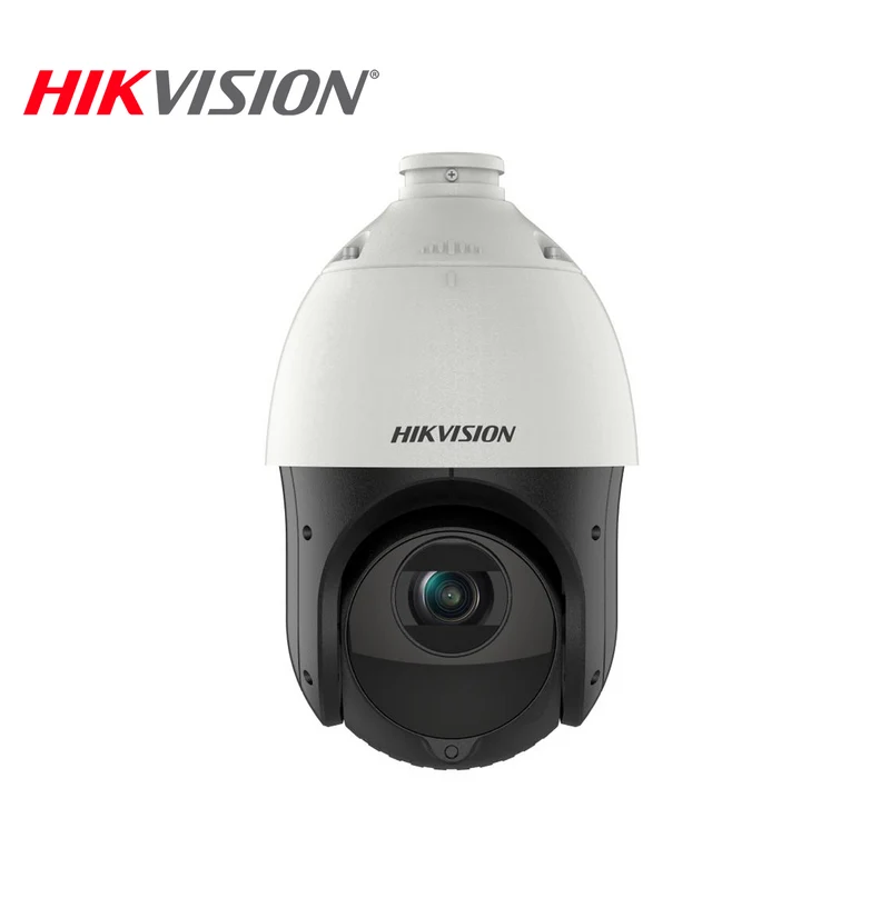 Camara IP 4MP PTZ para exteriores 25x IR 328.1 ft POE/12 VDC DS-2DE4425IW-DE Marca: Hikvision
