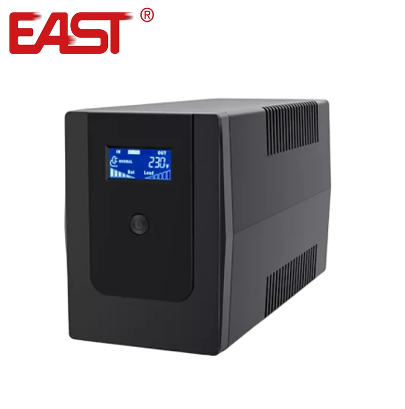 UPS Interactiva 1500VA / 900W, 2 baterías 12V/8Ah, regulación AVR EA2150 Marca: EAST
