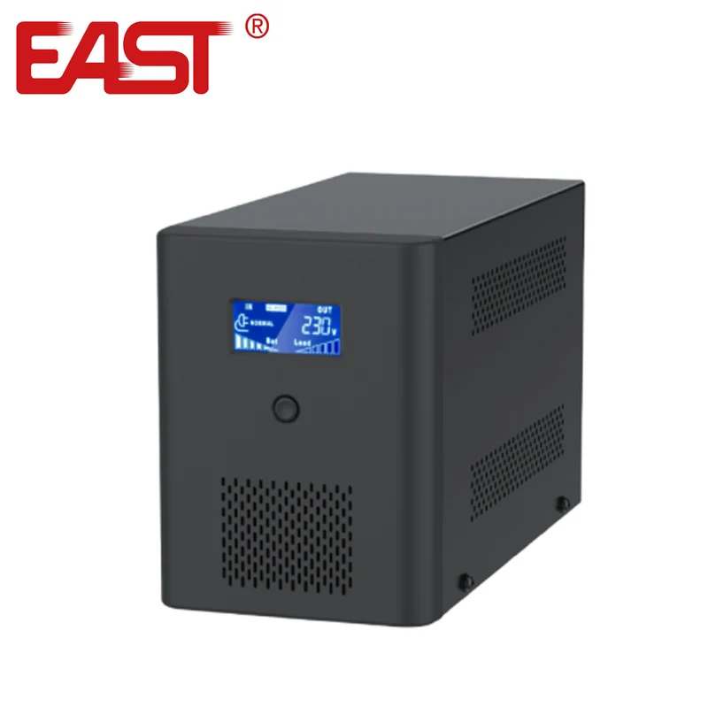 UPS Interactiva 2000VA / 1200W, 2 baterías 12V/9Ah, regulación AVR EA2200 Marca: EAST