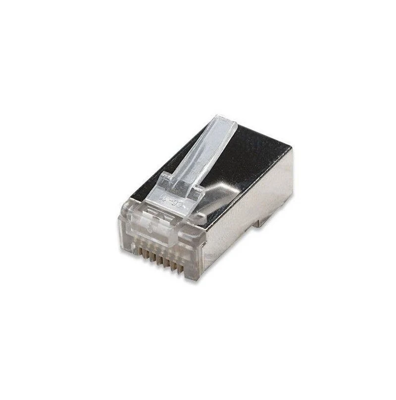 Conector RJ45 CAT 6 Macho STP Blindado FLM MP-898C-6SH Marca: General