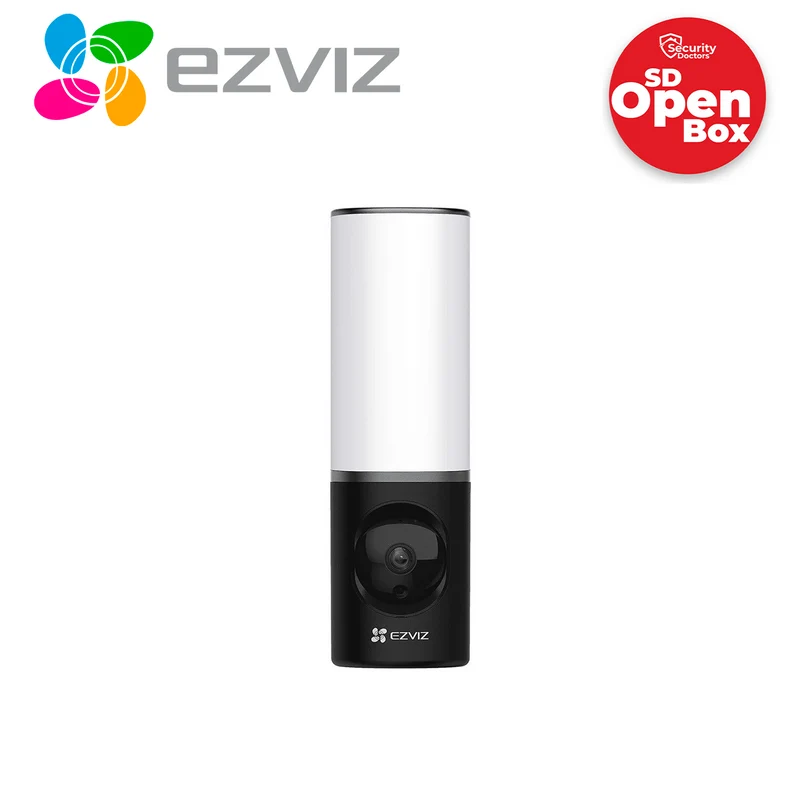 (Caja abierta) Cámara de seguridad Wi-Fi con iluminación inteligente LC3-LIQ- Marca: Ezviz