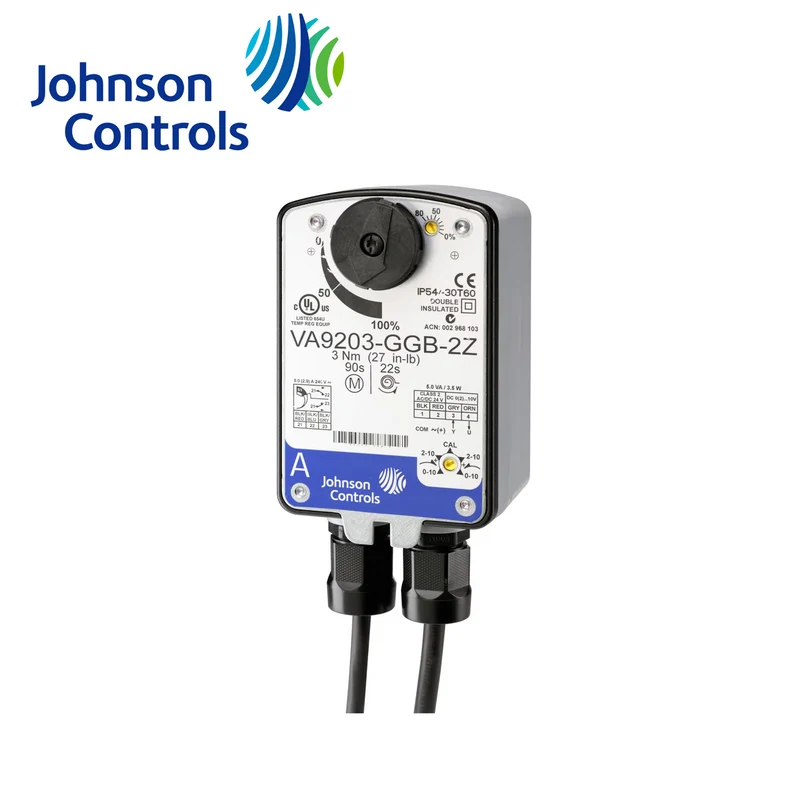 Actuador eléctrico para válvula de bola VA9203-BGA-2 Marca: Johnson Controls