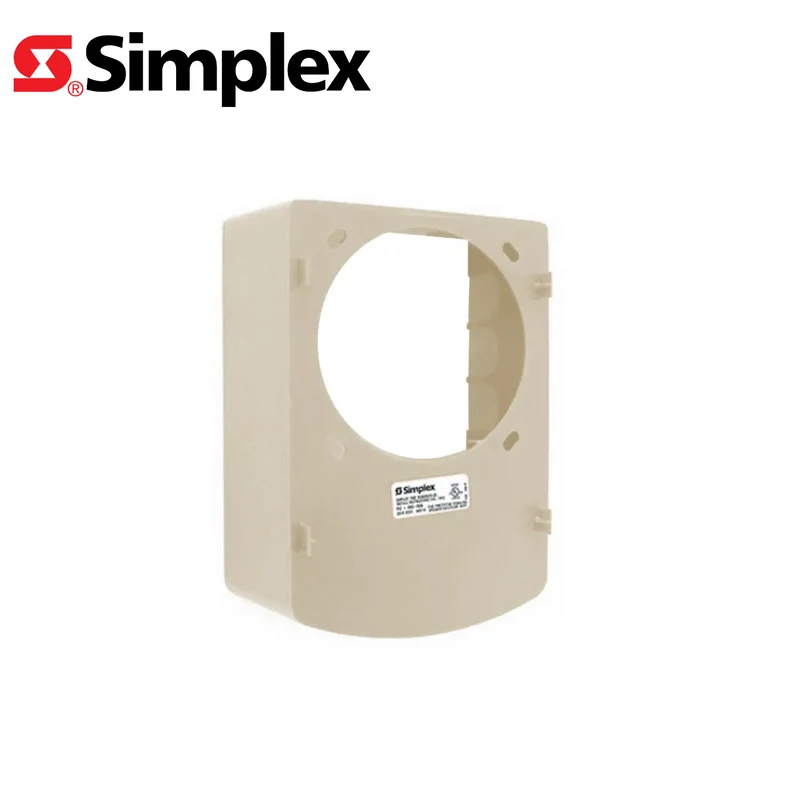 Faldon de altavoz con luz estroboscópica, montaje de pared, blanco rojo 4905-9947 Marca: Simplex