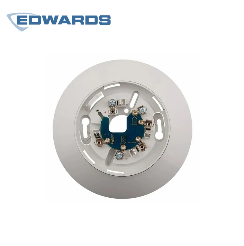 Base con aislador para detector, para caja cuadrada de 4", incluye faldón TS4 SIGA-IB4 Marca: Edwards