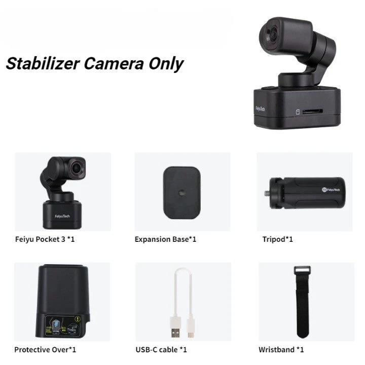 3-Axis Smart Snap 4K Gimbal Camera