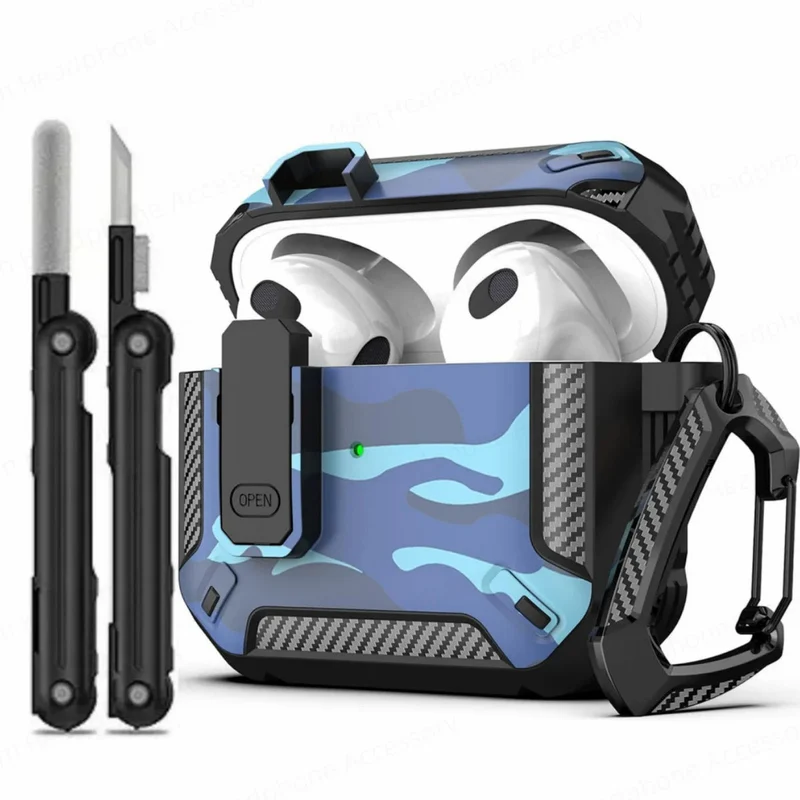 Shock Shield Keychain AirPods Case