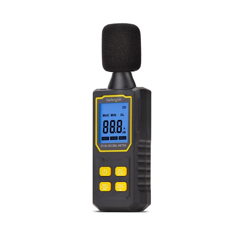Gestión de Red StarTech.com StarTech Handheld Digital Sound Meter W/Large LCD