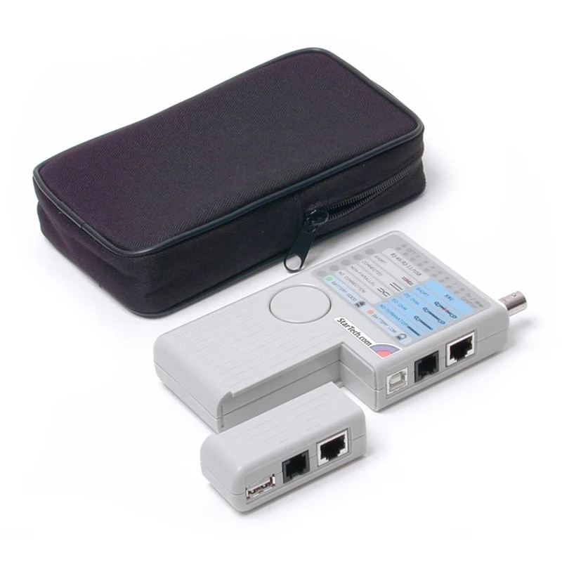 Accesorios de Redes StarTech.com StarTech Professional Multi Function RJ45 RJ11 USB and BNC Cable Tester
