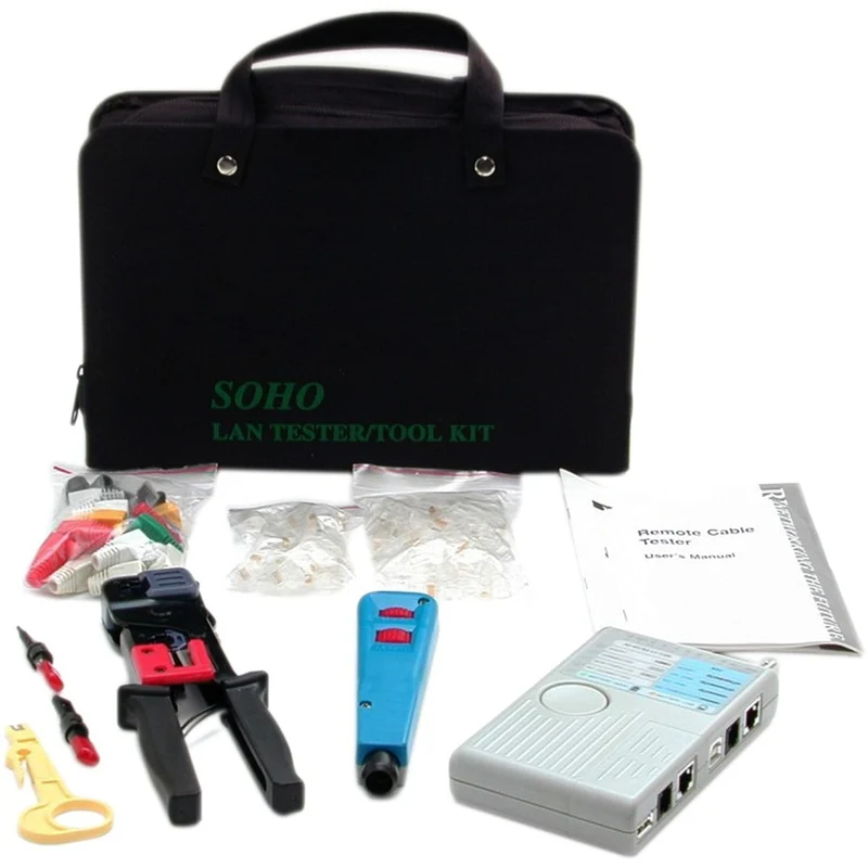 Gestión de Red StarTech.com StarTech Professional RJ45 Network Installer Tool Kit