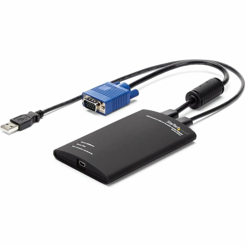 Conmutador KVM StarTech.com StarTech KVM Console to USB 2.0 Portable Laptop Crash Cart Adapter