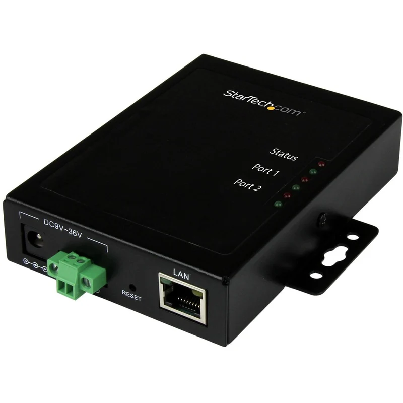 Servidor de Dispositivos StarTech.com StarTech 2 Port Serial-to-IP Ethernet Device Server
