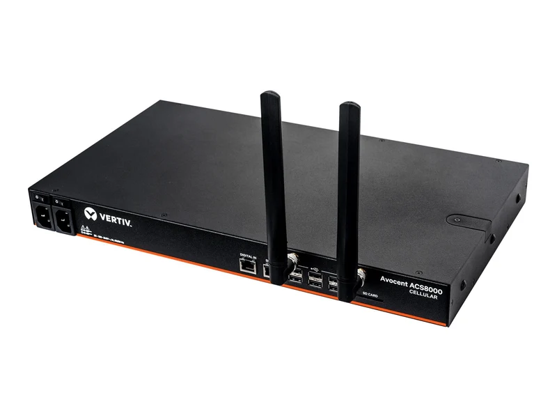Gestión de Red Vertiv Avocent ACS8000 Serial Console 16 port | Dual AC Power | AT&T+Verizon